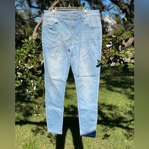 Authentic American Heritage Jeggings Women's Light Blue Wash 32x28 Size 13